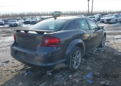 2014 Dodge Avenger Se из США, поврежденный, VIN 1C3CDZAB3EN201900